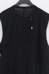 BORIS BIDJAN SABERI Black Sleeveless Dress ONE PIECE DRESS4 FTT00001 (WDRESS4 F035)